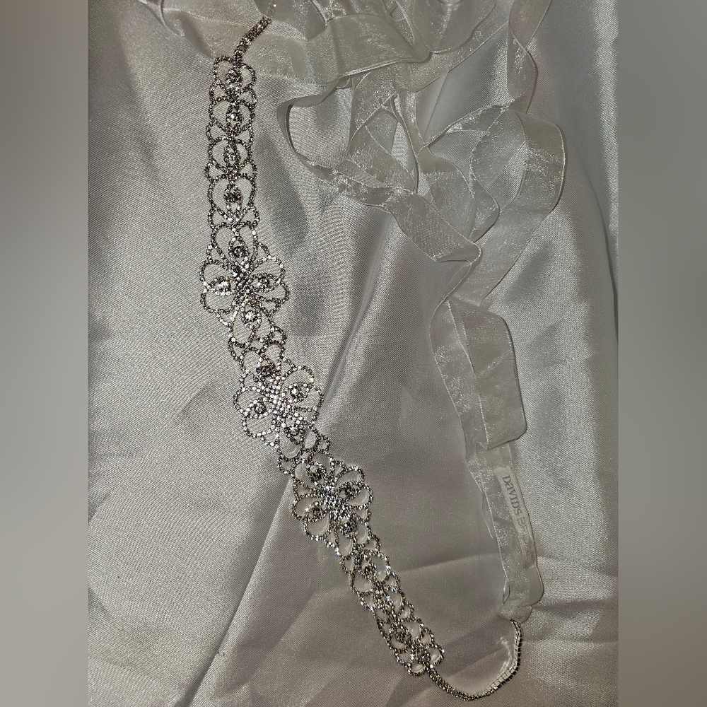 Belt for wedding dress from David's Bridal